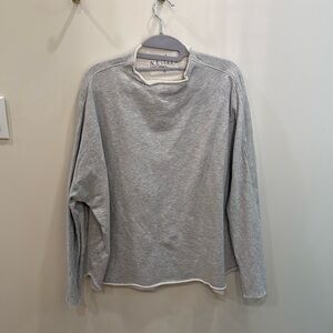 FRANK & EILEEN - EFFIE LONG-SLEEVE FUNNEL NECK CAPELET
